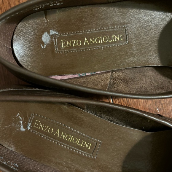 ENZO ANGIOLINI Brown Leopard leather  Loafers Women’s Size:‎ 8 - Picture 2 of 4